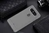 LG Q8 TPU Case Carbon Fiber Optik Brushed Schutz Hülle Grau Produktbild-Vorschau 2