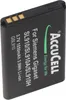 A black battery with text and a logo printed on it. Produktbild-Vorschau
