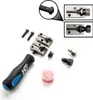 A collection of automotive brake line flaring tools and accessories laid out on a white background. Produktbild-Vorschau