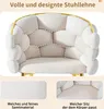 Flieks Esszimmerstühle 6er-Set, Stühle Essstühle aus Samt, Produktbild-Vorschau 2