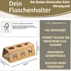 LS-LebenStil Flaschenständer Holz passend für Sodastream Produktbild-Vorschau 2