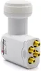 Lnb Quad 0,1 Db Opticum Lqp-04H Fullhd Hdtv 3D Adatto Anteprima dell’immagine prodotto 1