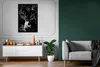 MuchoWow® Gerahmtes Poster Botanische Hirsche mit hellen Produktbild-Vorschau 5