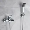 Badewannen Duscharmatur Wasserfall - Wandmontierter Produktbild-Vorschau 2