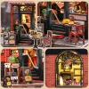 Puzzle 3D, Mini domek DIY, Pizzeria Uncle Joe, Cutebee, 236 Podgląd zdjęcia produktu 7