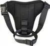 QLS Beintasche Motorrad Sport Oberschenkeltasche Schwarz Produktbild-Vorschau 4