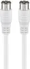 Goobay 50747 Câble de raccordement SAT F-Quick (80 dB), 2x Voir les images du produit 1