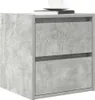 vidaXL Wand-Nachttisch Betongrau 38x34x40 cm Produktbild-Vorschau 4