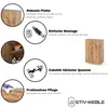 Collage of product features and details for a bathroom cabinet. Produktbild-Vorschau