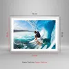 Gerahmtes Poster - Weißer Rahmen - Surfen Surfer Ozean Produktbild-Vorschau 5