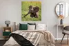 MuchoWow® Poster Elefant - Baby - Kalb 100x100 cm - Produktbild-Vorschau 4