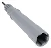 A close-up, studio shot of a gray appliance part against a white background. Produktbild-Vorschau