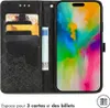 imoshion Mandala Bookcase pour l'Apple iPhone 16 - Noir Voir les images du produit 3