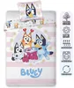 Bluey, Bingo & Muffin Baby Bettwäsche Set 2 tlg. 100x135 cm Produktbild-Vorschau 3