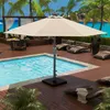 SUN MARINO | Sonnenschirm | Rund | Ø 300 cm | Taupe | LED | Produktbild-Vorschau 3
