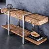 riess-ambiente Massivholz Konsolentisch BARRACUDA 140cm Produktbild-Vorschau 1