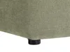BELIANI Pouf Hocker Grün Stoffbezug Gesteppt Quadratisch 38 Produktbild-Vorschau 6