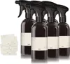 6 flacons pulvérisateurs de 500 ml, plastique, noir Voir les images du produit 1