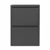 Alveon Schuhkipper Metall 2 Klappen schmal 51 x 15 x 75 cm Produktbild-Vorschau 1