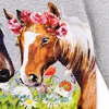 BONDI Mädchen Langarmshirt "Forever my friend" 36205 | Grey Produktbild-Vorschau 5