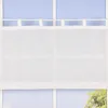 Bio Schlaufenbistro transparente Scheibengardine aus Bio Produktbild-Vorschau 5