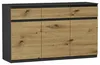 Komoda 120 cm 3 zásuvky 3 dveře skříňka FRAMIRE S-3 Náhled obrázku produktu 3