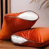 MG Design 2er Set Kissenbezüge 30 x 50 cm in Orange - mit Produktbild-Vorschau 3