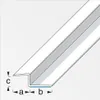 alfer Z-Abschluss-Profil 1 m, 15 x 20 x 9 mm Aluminium Produktbild-Vorschau 2
