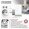 Presa di corrente BEARWARE WLAN con USB, telecomando WiFi Anteprima dell’immagine prodotto 2