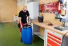 GRAF fusto a bocca larga in plastica 30 litri blu idoneo al Anteprima dell’immagine prodotto 2
