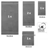 Betz 5-tlg. Handtuch-Set PREMIUM 1 Duschtuch 2 Handtücher 1 Produktbild-Vorschau 2