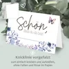 50 Tischkarten 'Schön, dass du da bist', Floral Butterfly Produktbild-Vorschau 6