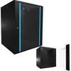 Extralink Szafa rack 15U 600x600 Czarna montowana na Podgląd zdjęcia produktu 1