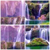 Poster - Poster ohne Rahmen - Wasserfall Natur - 40x40 cm - Produktbild-Vorschau 8