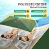 Ombrellone Clanmacy rettangolare per balcone Ø210x140cm Anteprima dell’immagine prodotto 5