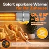 TRESKO infrarood warmtestraler, 2000 W, met Productafbeelding-voorbeeld 7