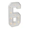 100cm numéro lumineux-6 anniversaire décoration de fête Voir les images du produit 4
