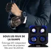 Clover tourne-montre 4 montres 3 rotations 4 vitesses LED Voir les images du produit 6