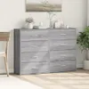The Living Store Sideboards 2 Stk. Grau Sonoma 60x31x84 cm Produktbild-Vorschau 4