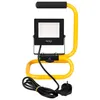 A portable LED work light on a yellow stand. Náhled obrázku produktu