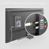 deleyCON 10m SAT TV Antennenkabel Koaxial Kabel F-Stecker Produktbild-Vorschau 5