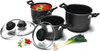 Camp4 3er Alu Camping-Topfset - 6-teilig Produktbild-Vorschau 1
