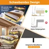 Polsterbett 160x200cm mit hydraulischem Stauraum, Kopfteil Produktbild-Vorschau 5