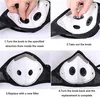 Instructions for replacing the filter on a reusable mask. Produktbild-Vorschau