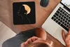 MuchoWow® Mauspad Mousepad Frau - Schwarz und Gold - Produktbild-Vorschau 3