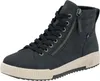 A single blue high-top sneaker with a beige sole is shown against a white background. Produktbild-Vorschau