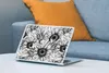 MuchoWow® Laptop Aufkleber Sticker Cover Blumen - Produktbild-Vorschau 4
