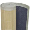 tappeto vidaXL Bamboo 160x230 cm natura - Tappeti Anteprima dell’immagine prodotto 4