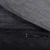 vidaXL Bettwäsche-Set Dunkelgrau 140x200 cm Baumwolle Produktbild-Vorschau 4