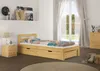 Kinderbett Futonbett Kiefer 90x190 Einzelbett Zubehör Produktbild-Vorschau 8